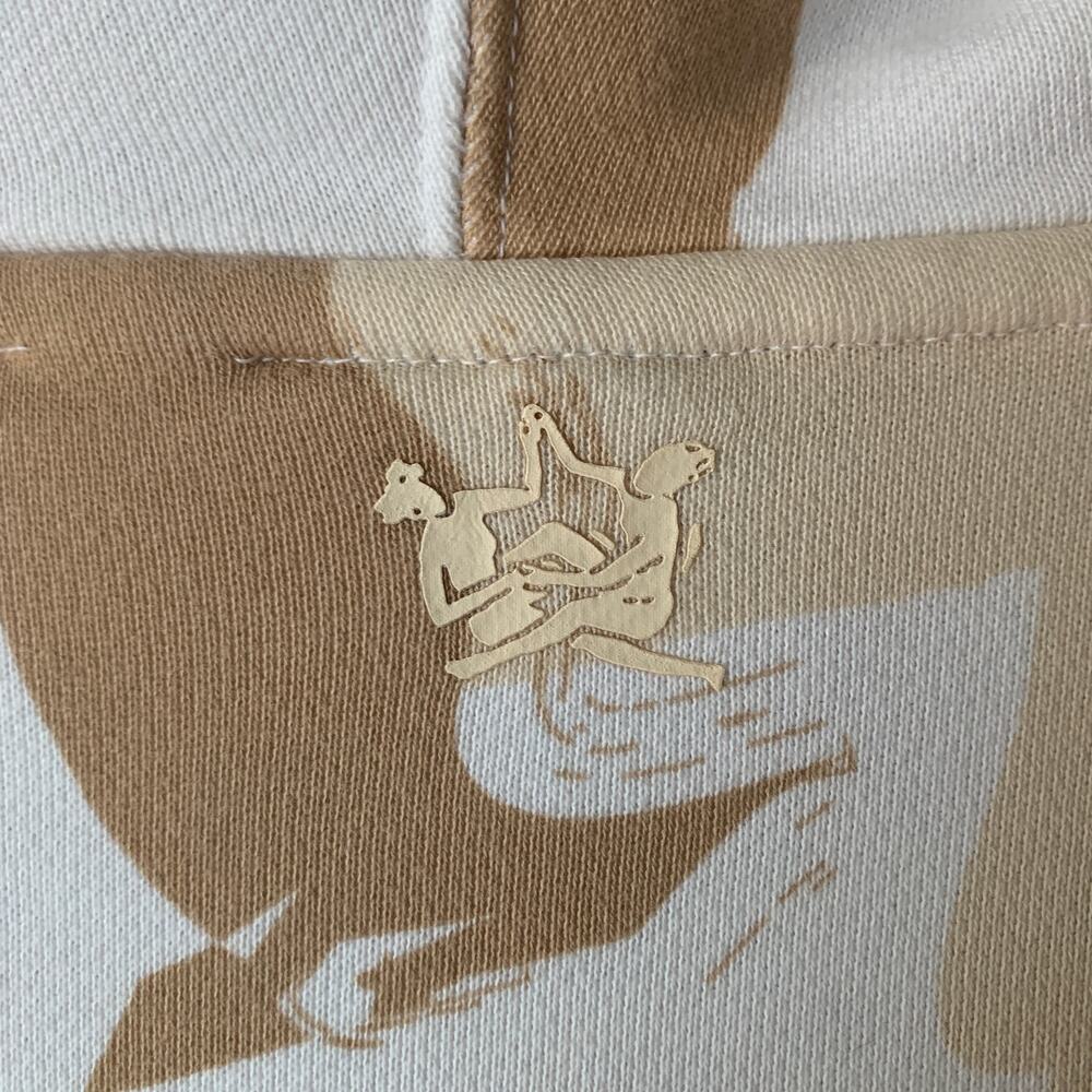 Adidas Originals x Thebe Magugu Cropped Hoodie Sweatshirt - Picture 11 of 16